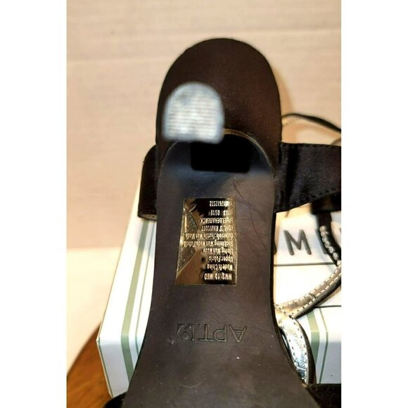 Formal Heels Apt. 9 Black with Rhinestones - Size 10 - Picture 8 of 8